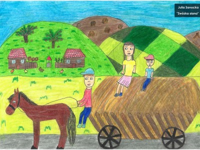 II Intergenerational art competition ”Childhood Memory”-KAT 2 Julia Sanocka „Zwózka siana”_.jpg